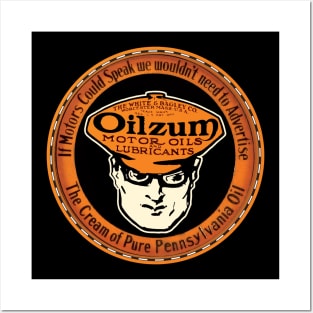 Oilzum vintage Lubrication Posters and Art